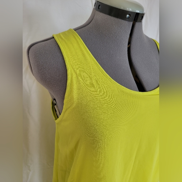 Philosophy Florescent Yellow High Low Dress - Picture 5 of 8